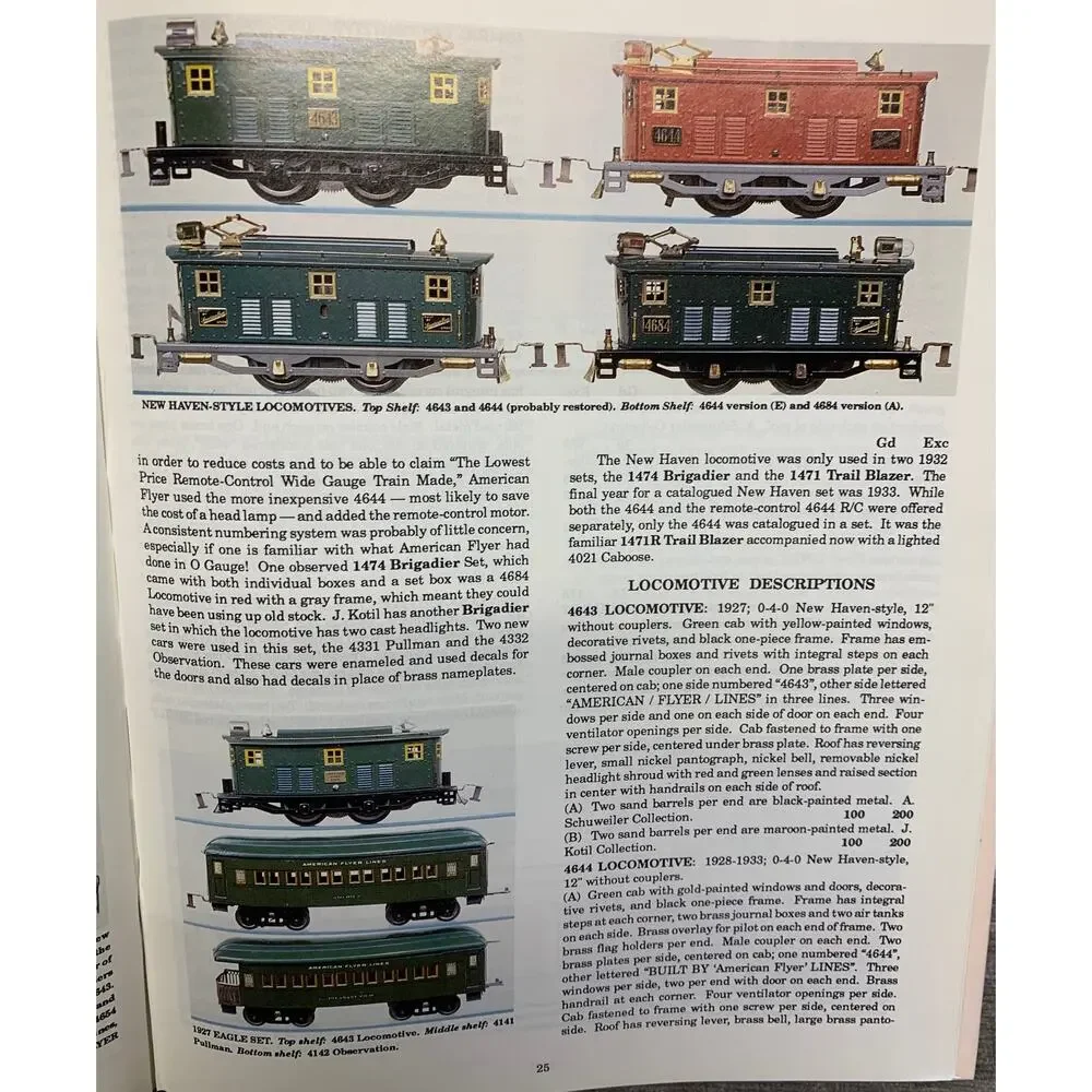 Greenberg's Guide to American Flyer Wide Gauge Model Train Railroad Collector